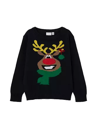 NAME IT | Jungen Pullover NMMRULLO | dunkelblau