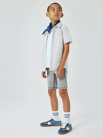 NAME IT | Jungen Shorts XSlim Fit NKMTHEO | hellgrau