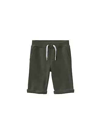 NAME IT | Jungen Sweatshorts NKMVERMO | olive