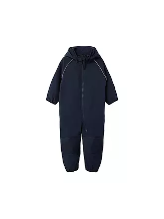 NAME IT | Kinder Softshell Regenanzug | dunkelblau