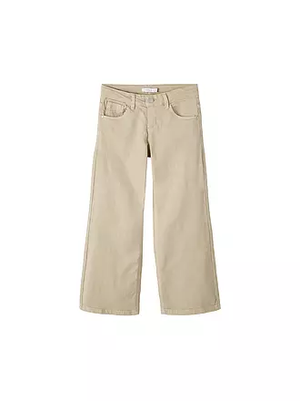NAME IT | Mädchen Hose Wide Fit NKFROSE | beige