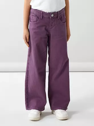 NAME IT | Mädchen Hose Wide Fit NKFROSE | beige