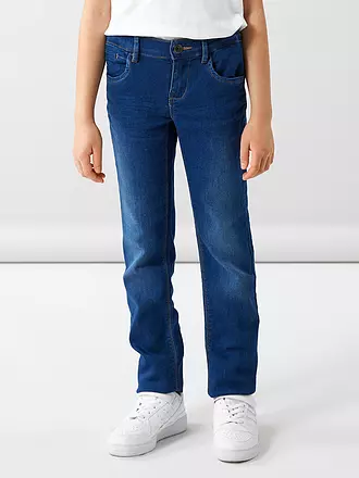 NAME IT | Mädchen Jeans Slim Fit NKFSALLI | dunkelblau