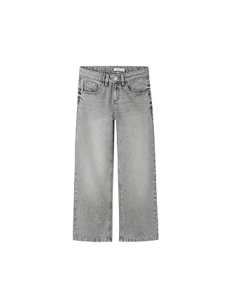 NAME IT | Mädchen Jeans Wide Fit NKFROSE | hellgrau