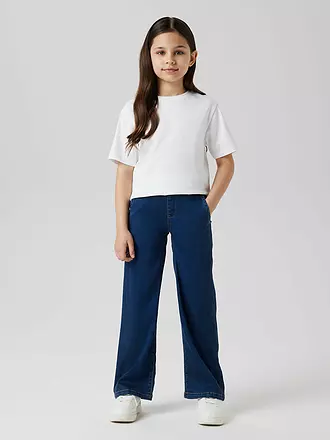NAME IT | Mädchen Jeans Wide Fit NKFSALLI | dunkelblau