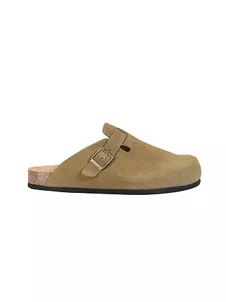 NATURAL WORLD | Pantolette HERA | camel