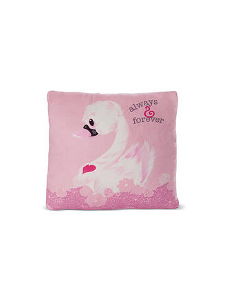 NICI | Kissen Love Schwan Weiss | rosa