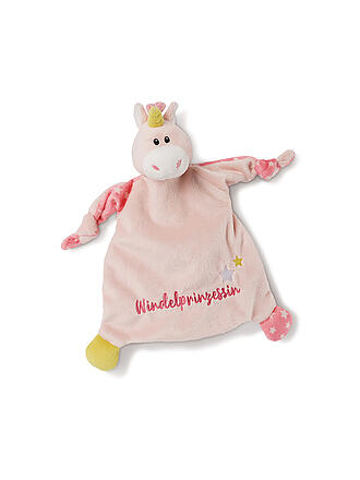 NICI | Schmusetuch Einhorn Windelprinzessin | rosa