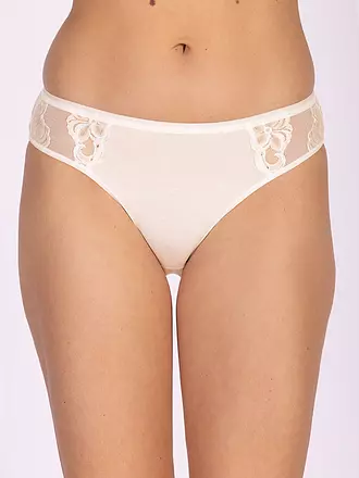 NINA VON C | Slip mit Spitze Champagner | weiss