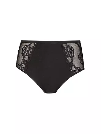 NINA VON C | Taillenslip mit Spitze Schwarz | weiss