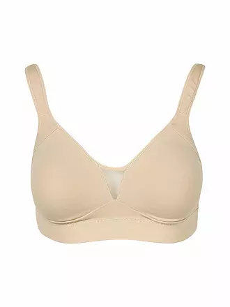 NINA VON C | Wellness BH ohne Bügel Cotton Shape Caramel | 