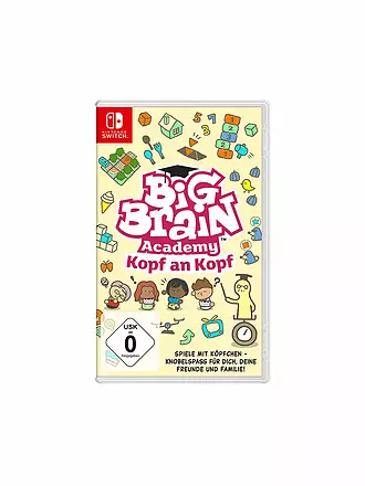 NINTENDO SWITCH | Big Brain Academ - Kopf an Kopf | keine Farbe