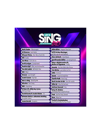 NINTENDO SWITCH | Let's Sing 2023 | keine Farbe