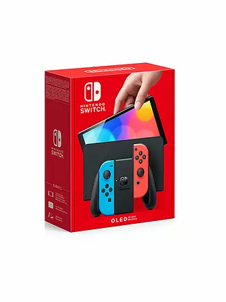 NINTENDO SWITCH | Nintendo Switch OLED Neon Rot / Neon Blau | keine Farbe