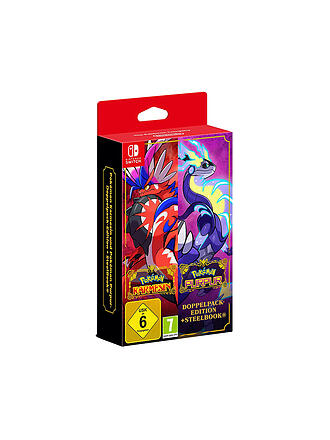 NINTENDO SWITCH | Switch OLED Pokemon Karmesin & Purpur Edition | keine Farbe
