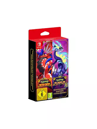 NINTENDO SWITCH | Switch OLED Pokemon Karmesin & Purpur Edition | keine Farbe