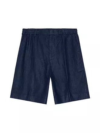 NN.07 | Leinenshorts BILLIE | dunkelgrün