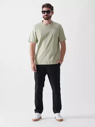 NN.07 | T-Shirt PEDRO EMB | hellblau