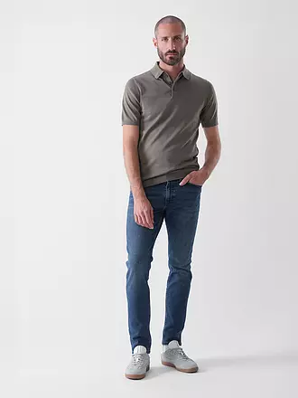 NO EXCESS | Poloshirt | hellbraun