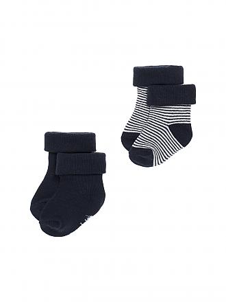 NOPPIES | Baby Socken 2-er Pkg, GUZZ d.blau | blau