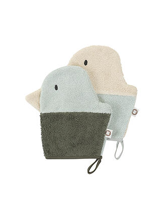 NOPPIES | Waschlappen DUCK 2er Pkg | mint