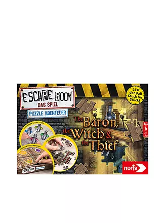 NORIS | Escape Room Das Spiel Puzzle Abenteuer, The Baron, The Witch & The Thief | keine Farbe