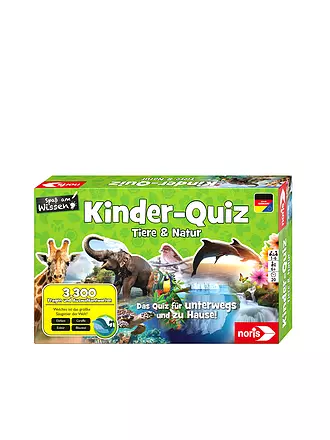 NORIS | Kinderquiz - Tiere & Natur | keine Farbe