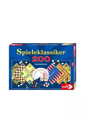 NORIS | Spieleklassiker - 200 Spielmöglichkeiten | keine Farbe