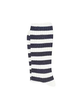 NUDIE JEANS | Socken (blue) | weiss