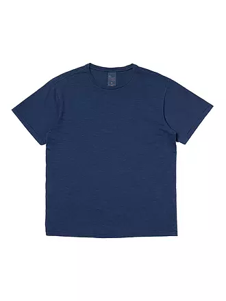 NUDIE JEANS | T-Shirt ROFFE | blau