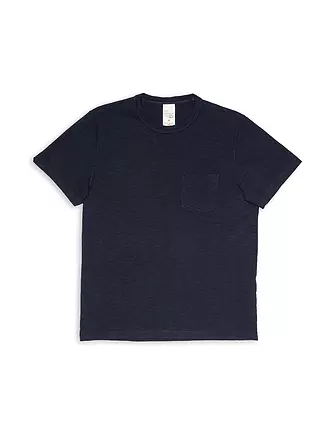 NUDIE JEANS | T-Shirt ROY | dunkelblau