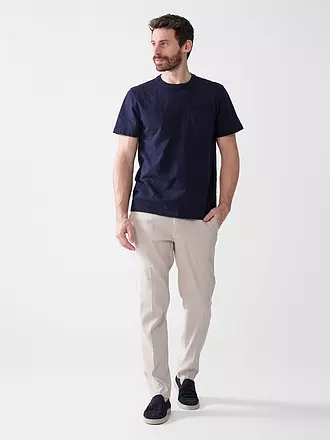 NUDIE JEANS | T-Shirt ROY | dunkelblau