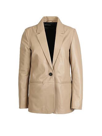 OAKWOOD | Lederblazer MEG | schwarz