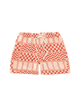 OAS | Frottee Shorts | rot