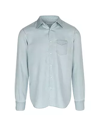 OFFICINE GENERALE | Hemd Casual Fit | hellblau