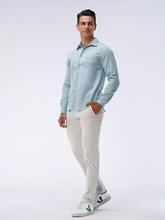 OFFICINE GENERALE | Hemd Casual Fit | hellblau