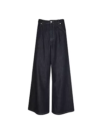 OFFICINE GENERALE | Jeans Wide Leg MOENA | dunkelblau