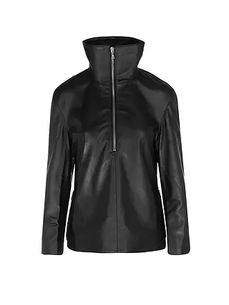 OFFICINE GENERALE | Lederjacke ALEXA | schwarz