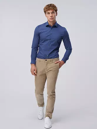 OLYMP NO.6 | Hemd Extra Slim Fit | blau