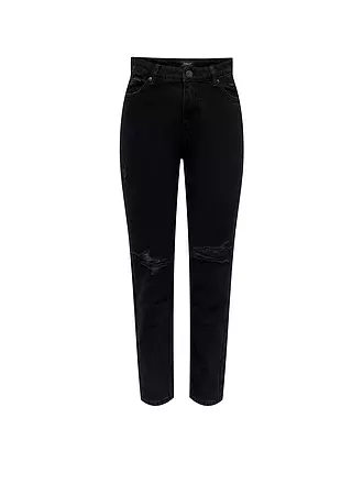 ONLY | Highwaist Jeans Mom Fit ONLJAGGER | schwarz