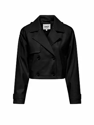 ONLY | Jacke in Lederoptik ONLAMIA | schwarz