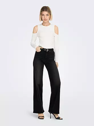 ONLY | Jeans Wide Leg Fit | schwarz