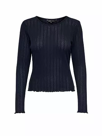 ONLY | Langarmshirt ONLCARLOTTA | dunkelblau
