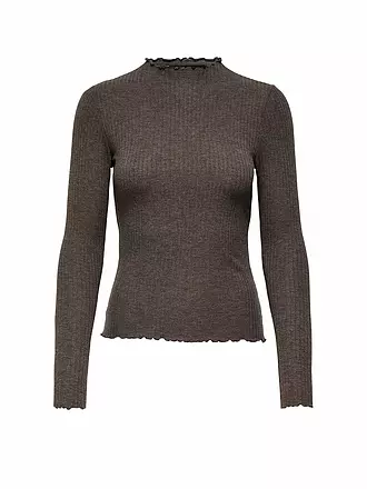 ONLY | Langarmshirt ONLEMMA | braun