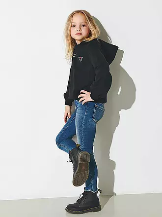ONLY | Mädchen Kapuzensweater - Hoodie  KOGNOOMI | schwarz