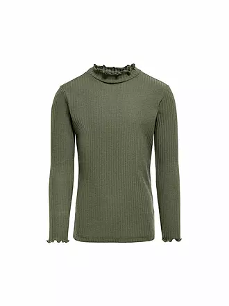 ONLY | Mädchen Langarmshirt KOGNELLA | olive