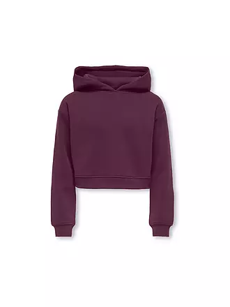 ONLY | Mädchen Sweater KOGSWEAT LIFE | dunkelrot