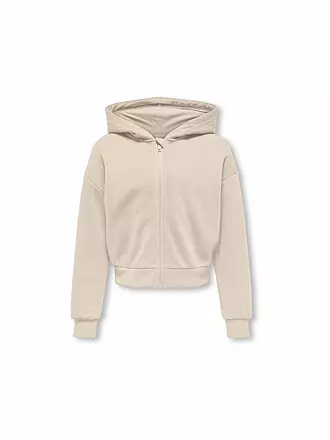 ONLY | Mädchen Sweatjacke KOGFAVE | hellgrau