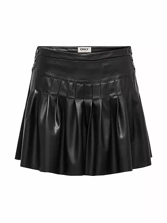 ONLY | Minirock in Lederoptik ONLSAFIRA | schwarz
