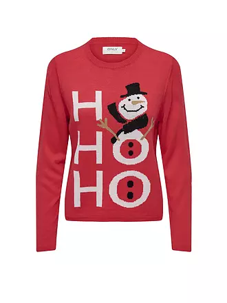ONLY | Pullover ONLXMAS | rot